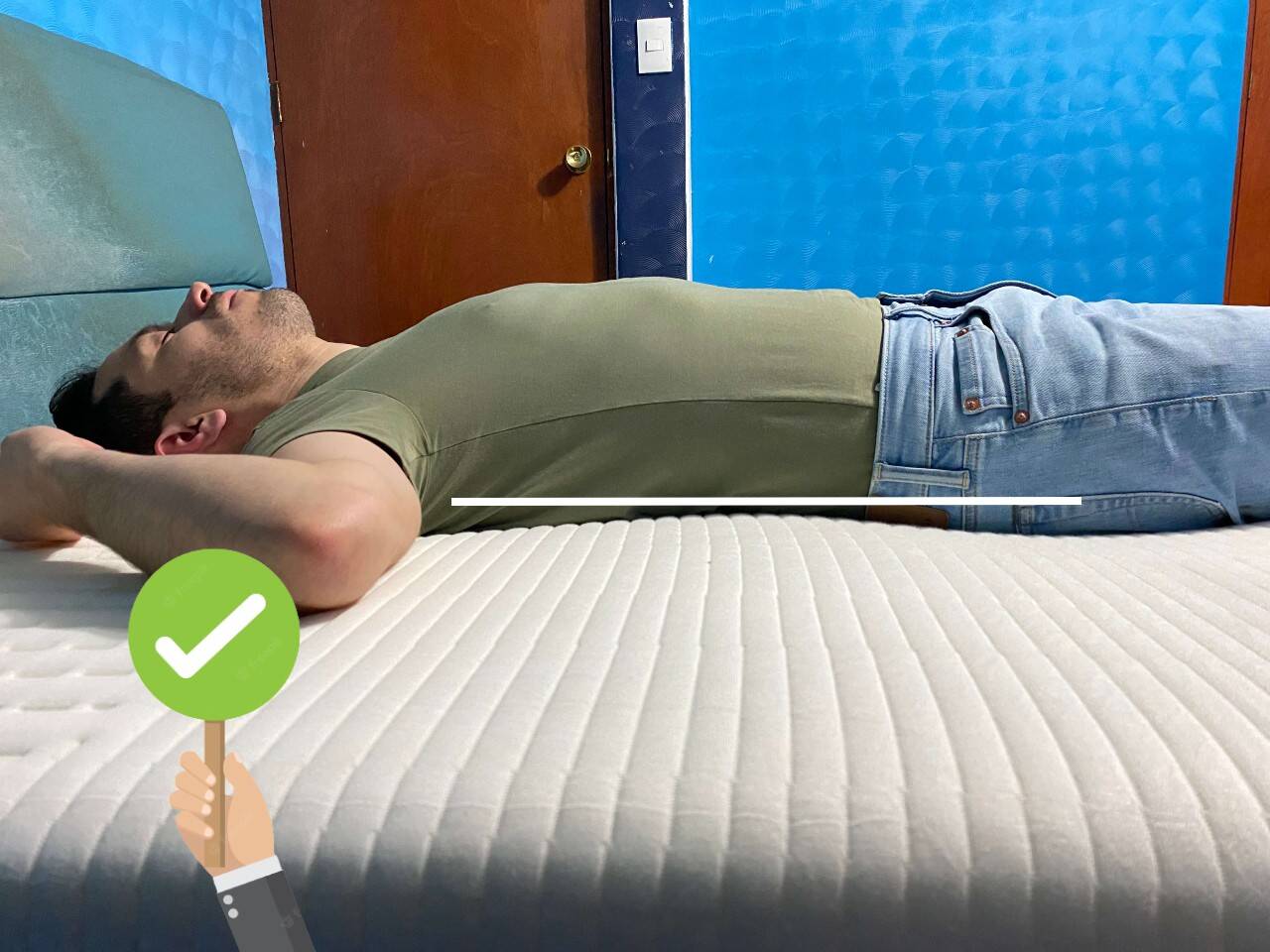 boca arriba colchon luuna bien